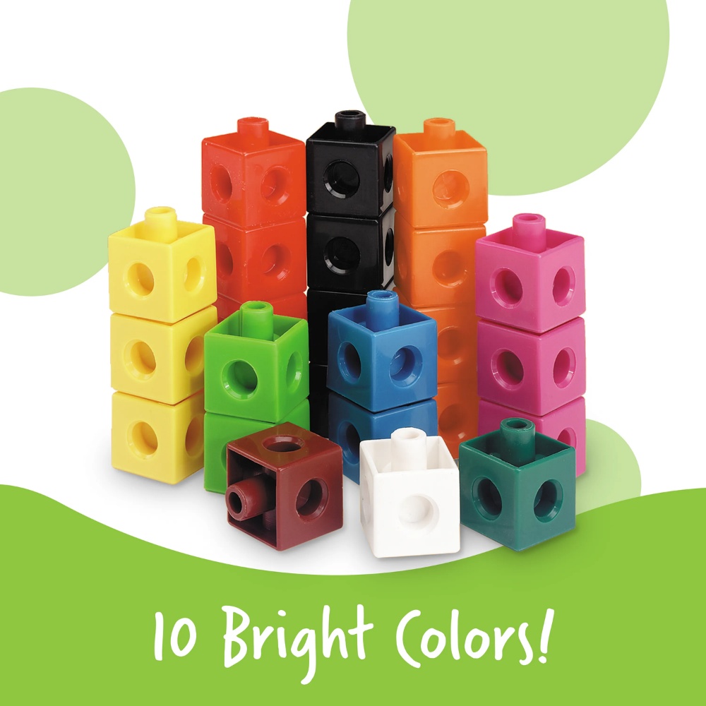 Learning Resources - Snap Cubes®, Maths Counting Set 100 for Kids Ages 5+ - Image 5