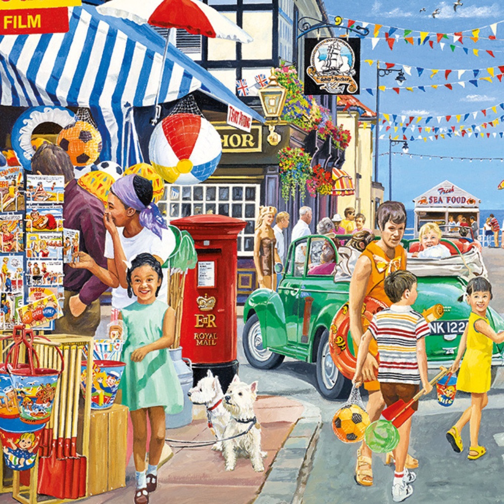 Gibsons - Heading for the Beach - 1000 Piece Jigsaw Puzzle - Image 4