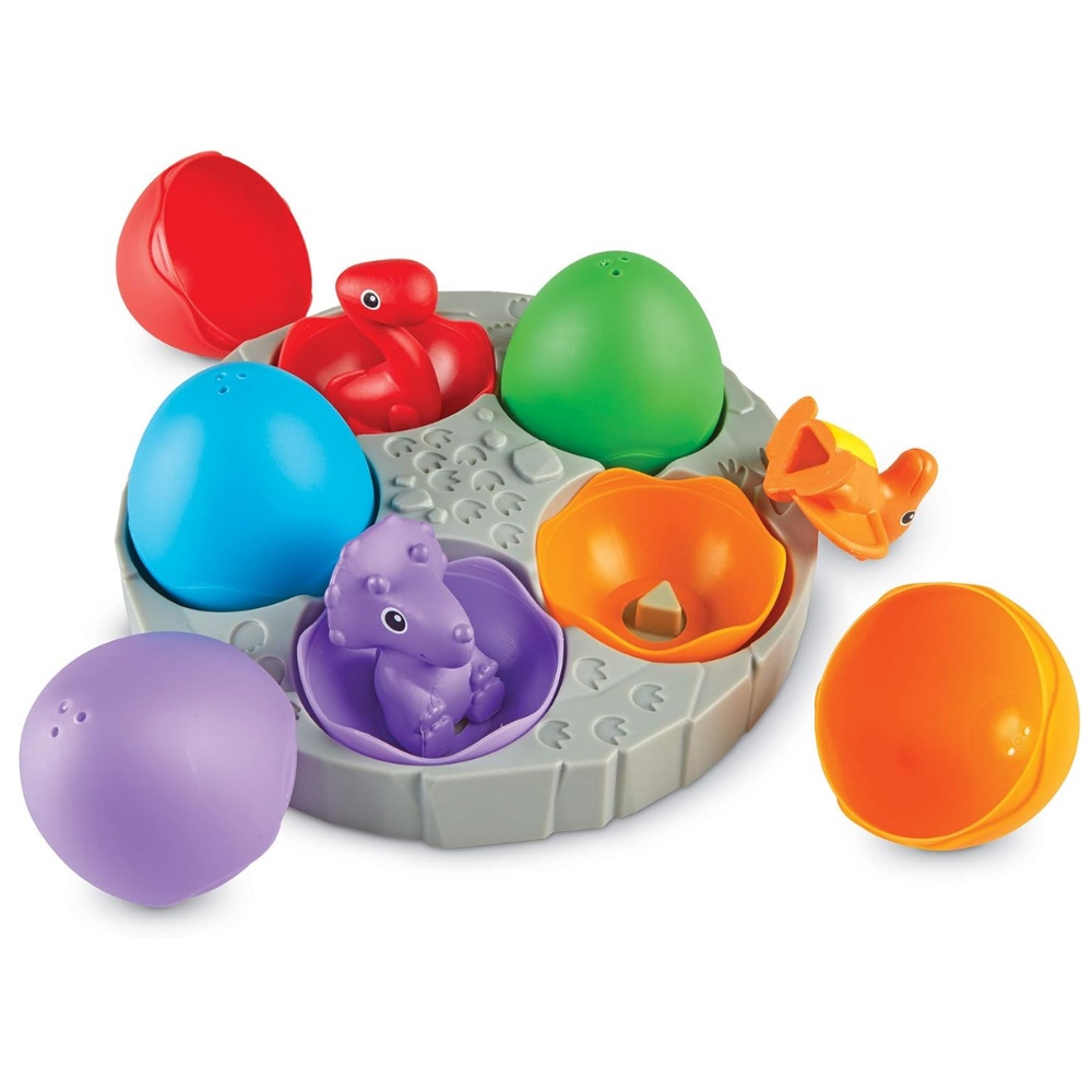 Learning Resources - Babysaurs Dinosaur Set: Counting Colour Sorting Toy for Toddlers - Image 2