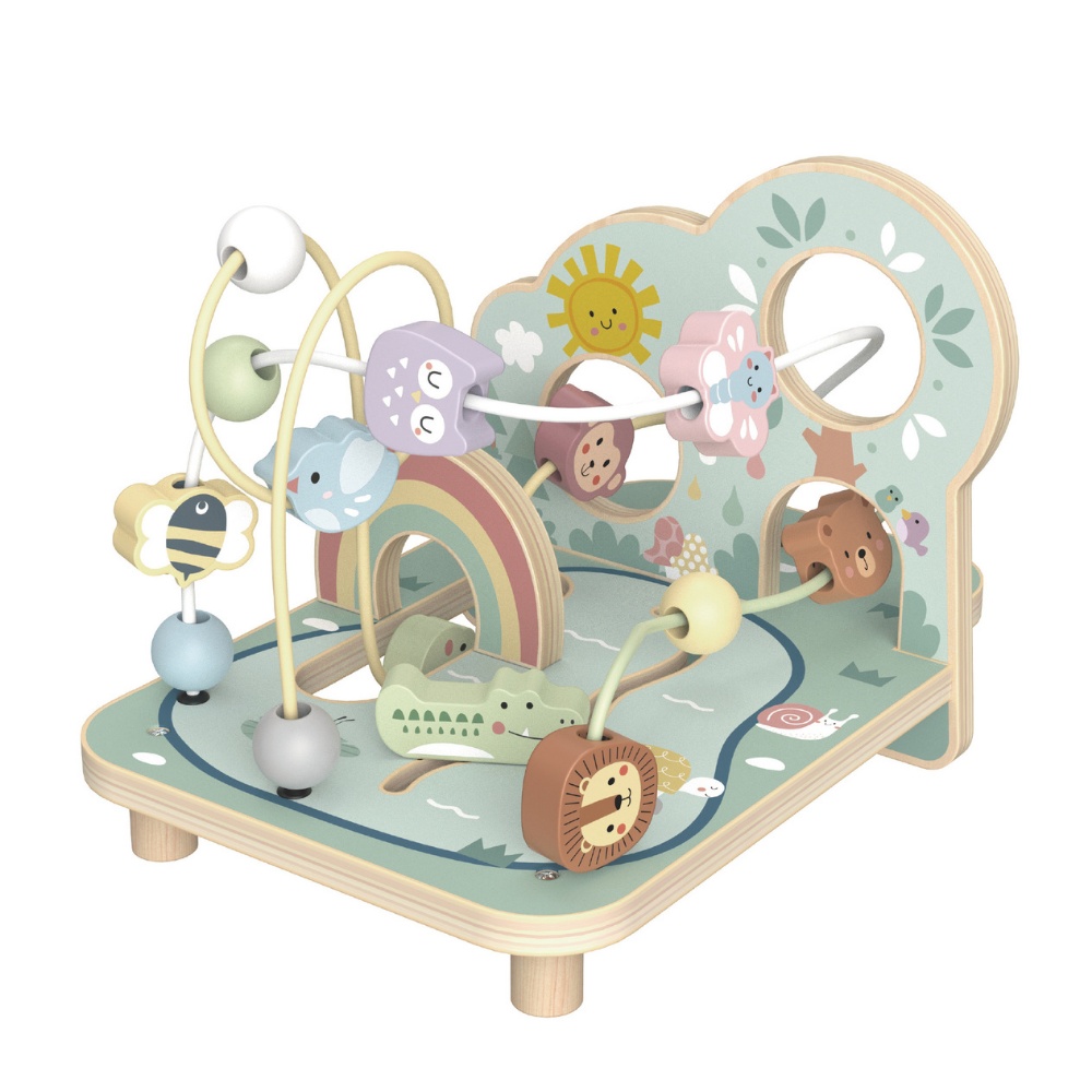 TookyToy - Forest Bead Maze - Wooden Fine Motor Activity Toy - Image 6