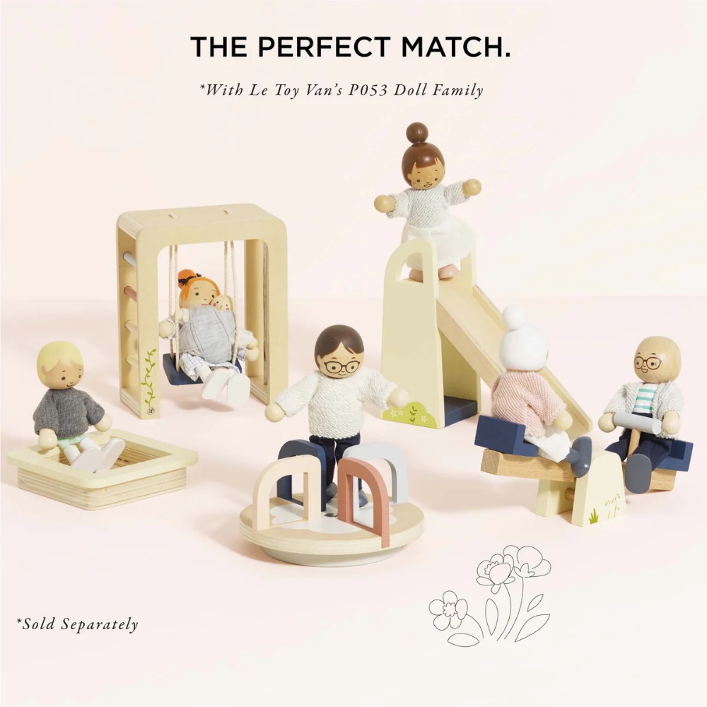 Le Toy Van - Dolls House Furniture: Outdoor Play - 5pcs - Image 5