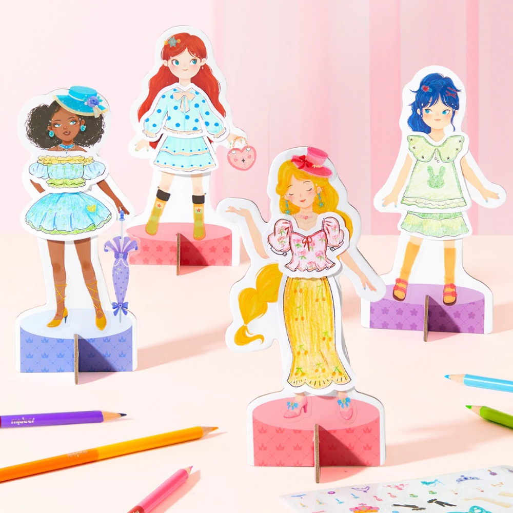Mideer - Dress-Up Collage Arts & Crafts Set: Sweetheart - Image 4
