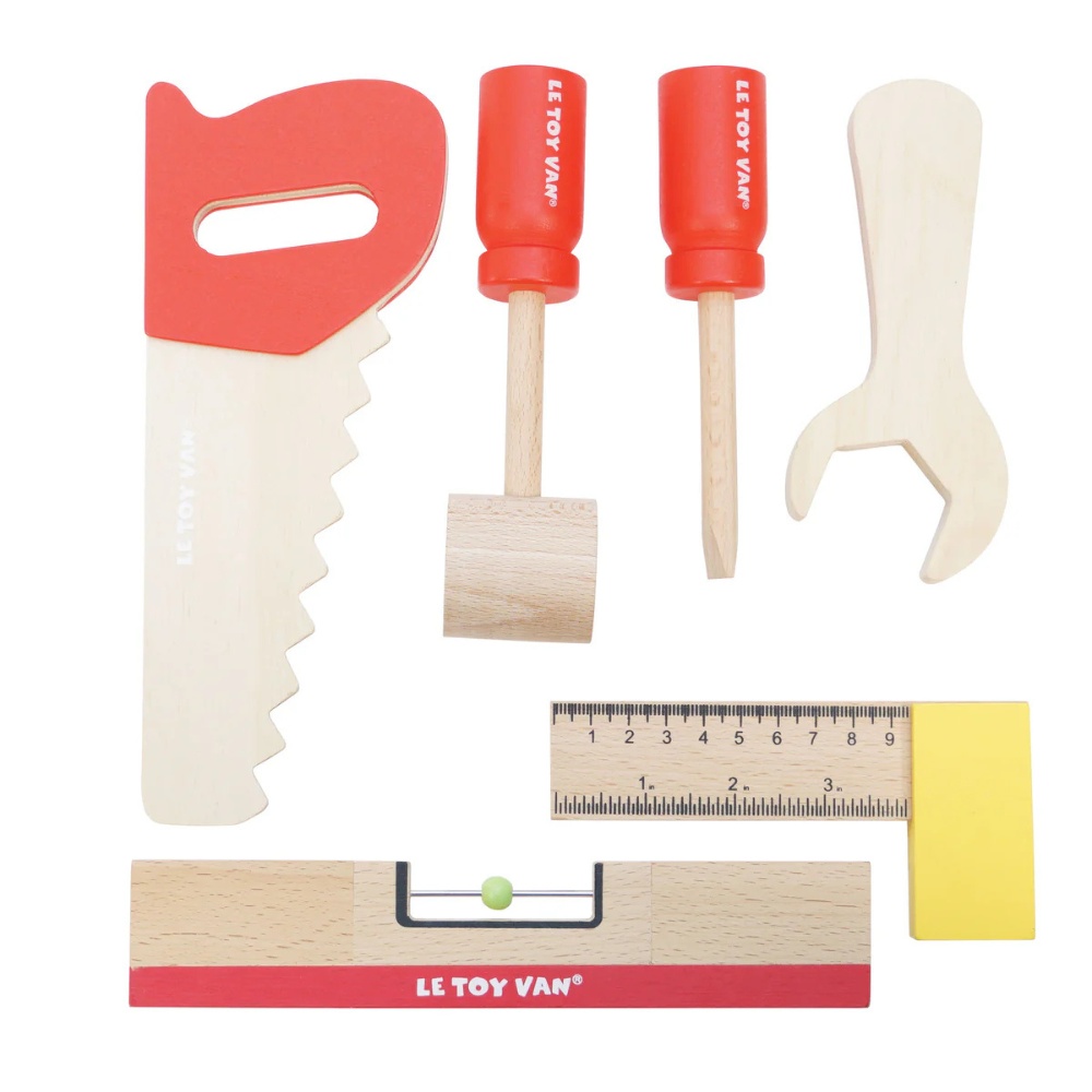 Le Toy Van - Wooden Tool Bench - 20pcs - Image 5