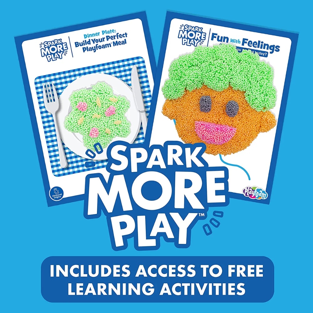 Educational Insights - Playfoam® Sensory Dough - Shape & Learn Numbers Set - Image 3