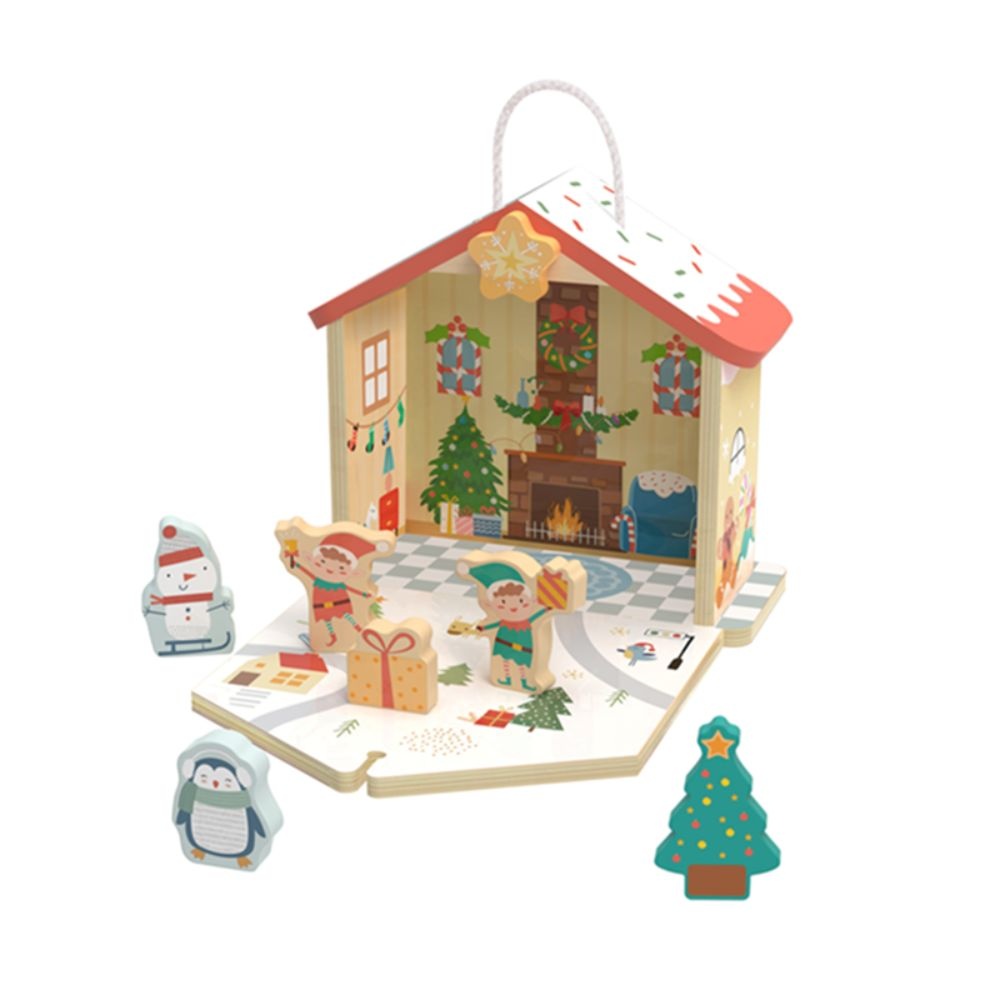 hi Pando - Wooden Christmas Story Box Play Set - Image 5