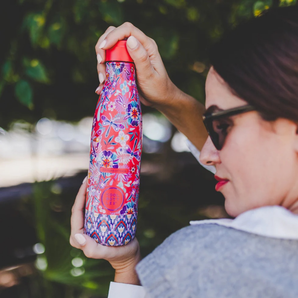 Cool Bottles - Triple-Insulated Water Bottle - Dragonfly Paradise 500ml - Image 2