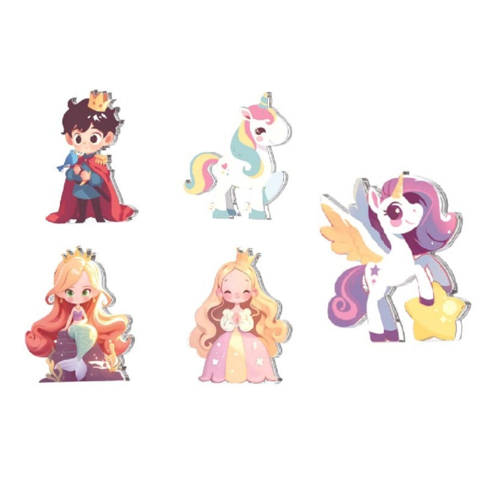 Magnetic Tiles - Princess Set - 55 Pieces - Image 5