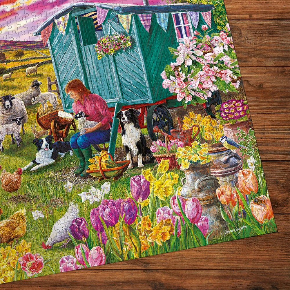 Gibsons - Shepherd's Delight - 1000 Piece Jigsaw Puzzle - Image 4