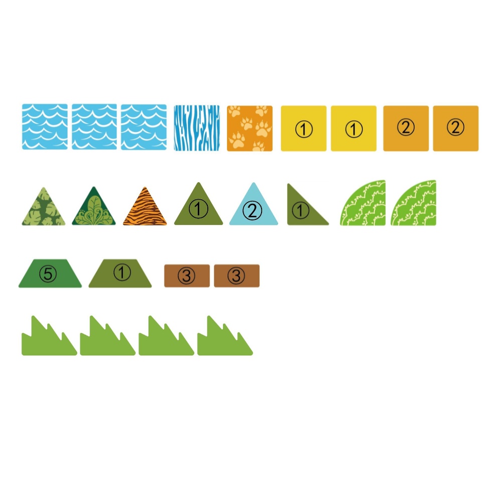 Magnetic Tiles - Safari Animals Set - 30 Pieces - Image 4