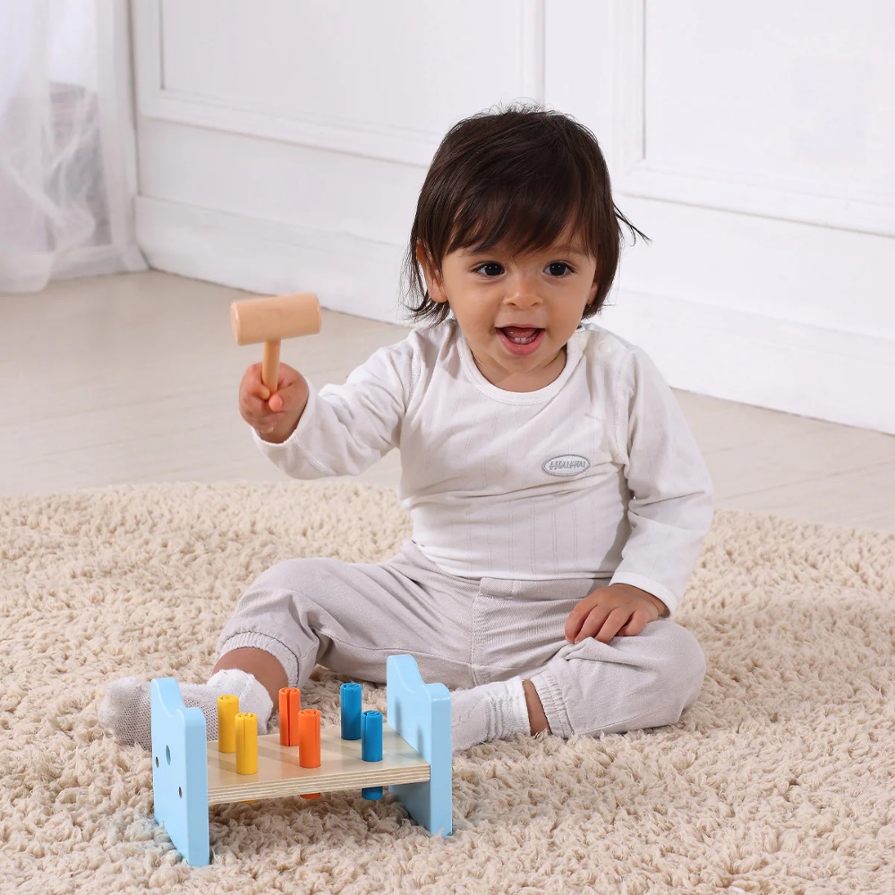 TookyToy - Montessori Activity Box The Thinker Playset - 7-12 Months - Image 6