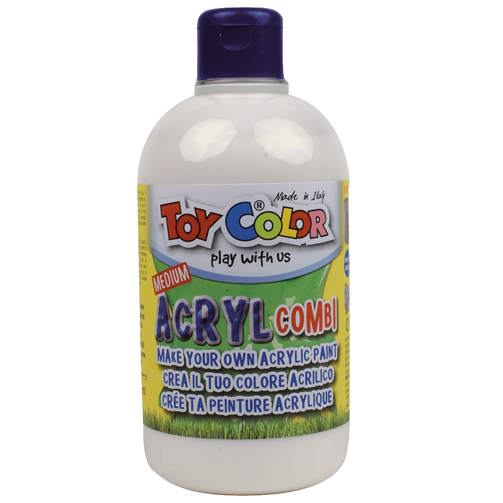 Toy Color - Paint Medium Pack - 4 Effects for Tempera Paints - 4 x 250ml - Image 3