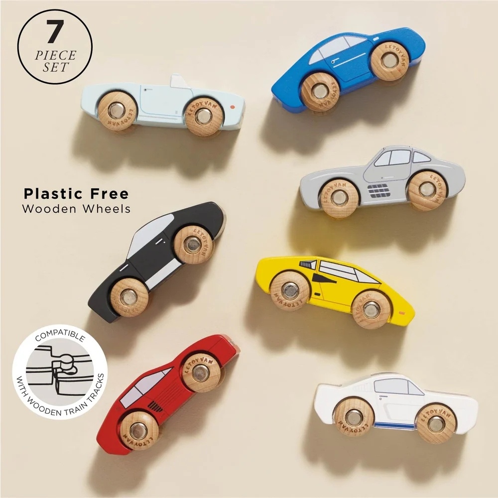 Le Toy Van - Wooden Classic Sports Toy Cars - Image 2