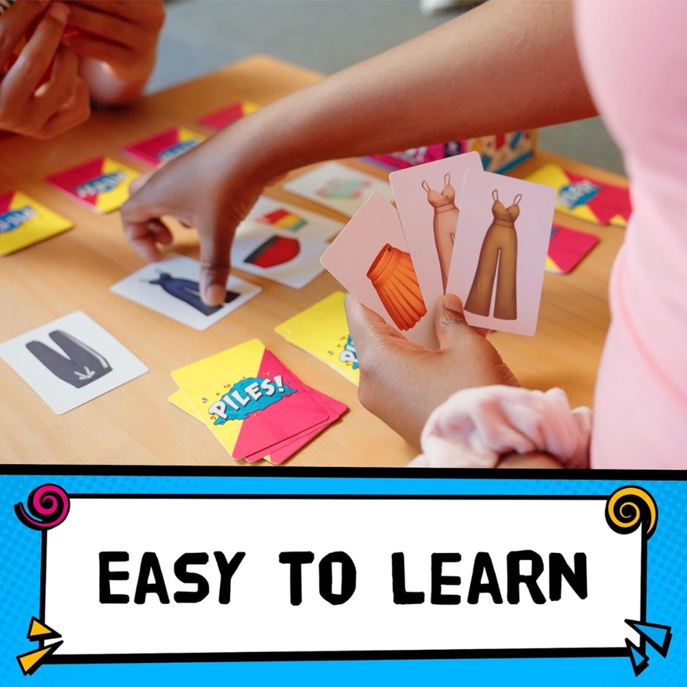 Lost Boy Entertainment - Piles! Fast-Paced Card Game for Kids and Families - 2 to 8 Players - Image 3
