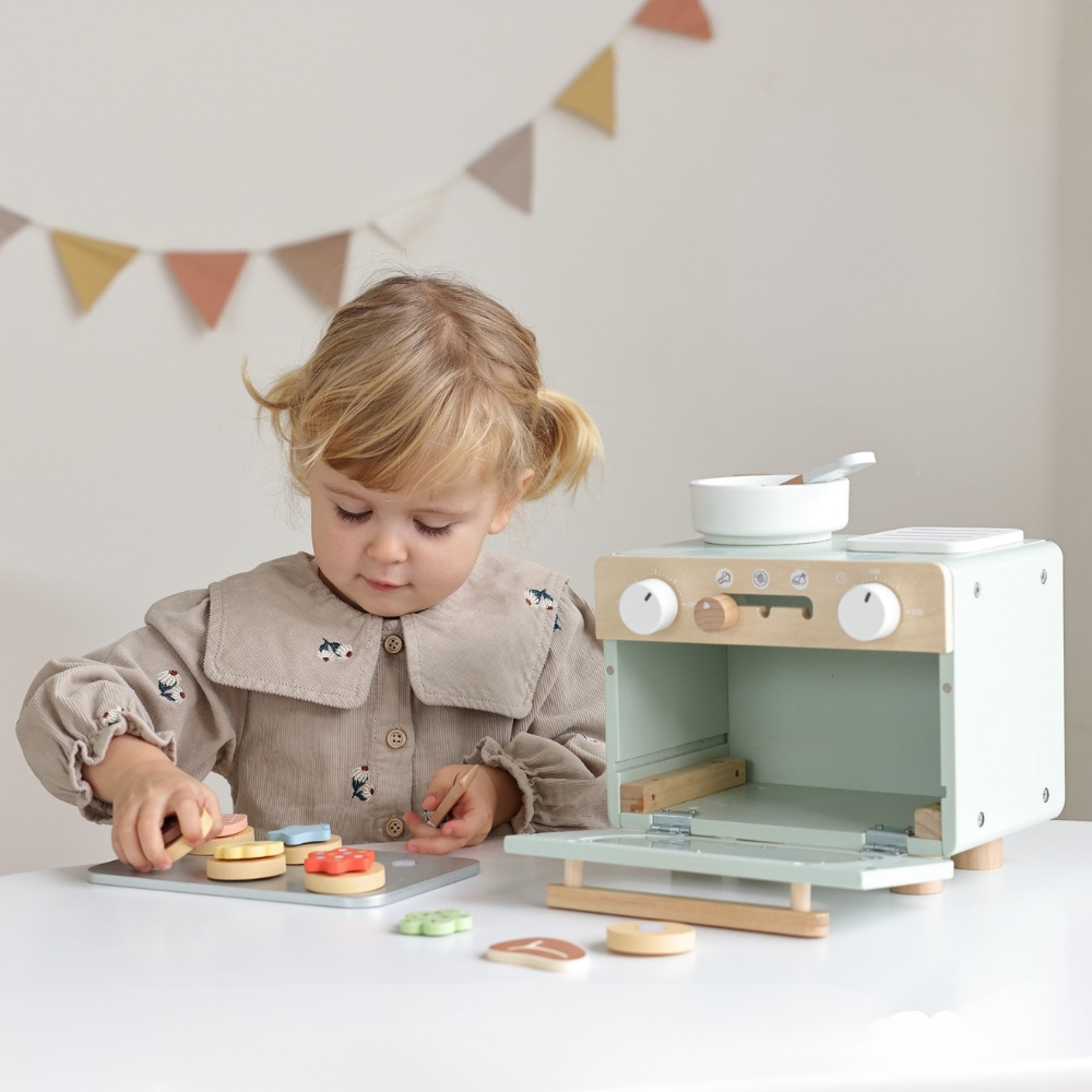 TookyToy - Pretend Play Kitchen Oven Cooking Toy Playset - Image 2
