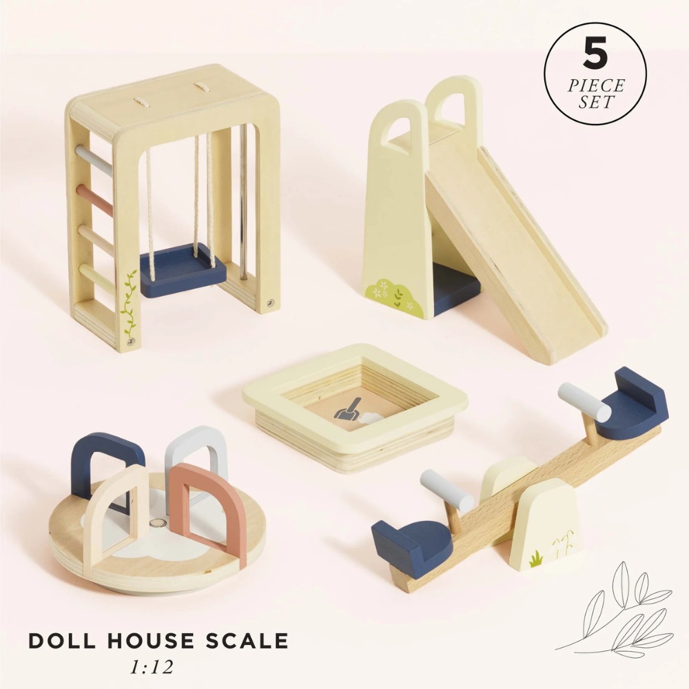 Le Toy Van - Dolls House Furniture: Outdoor Play - 5pcs - Image 2