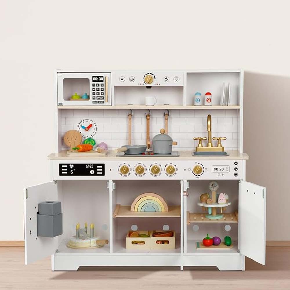 TookyToy - Pretend Play Wooden Kitchen Set - Image 4