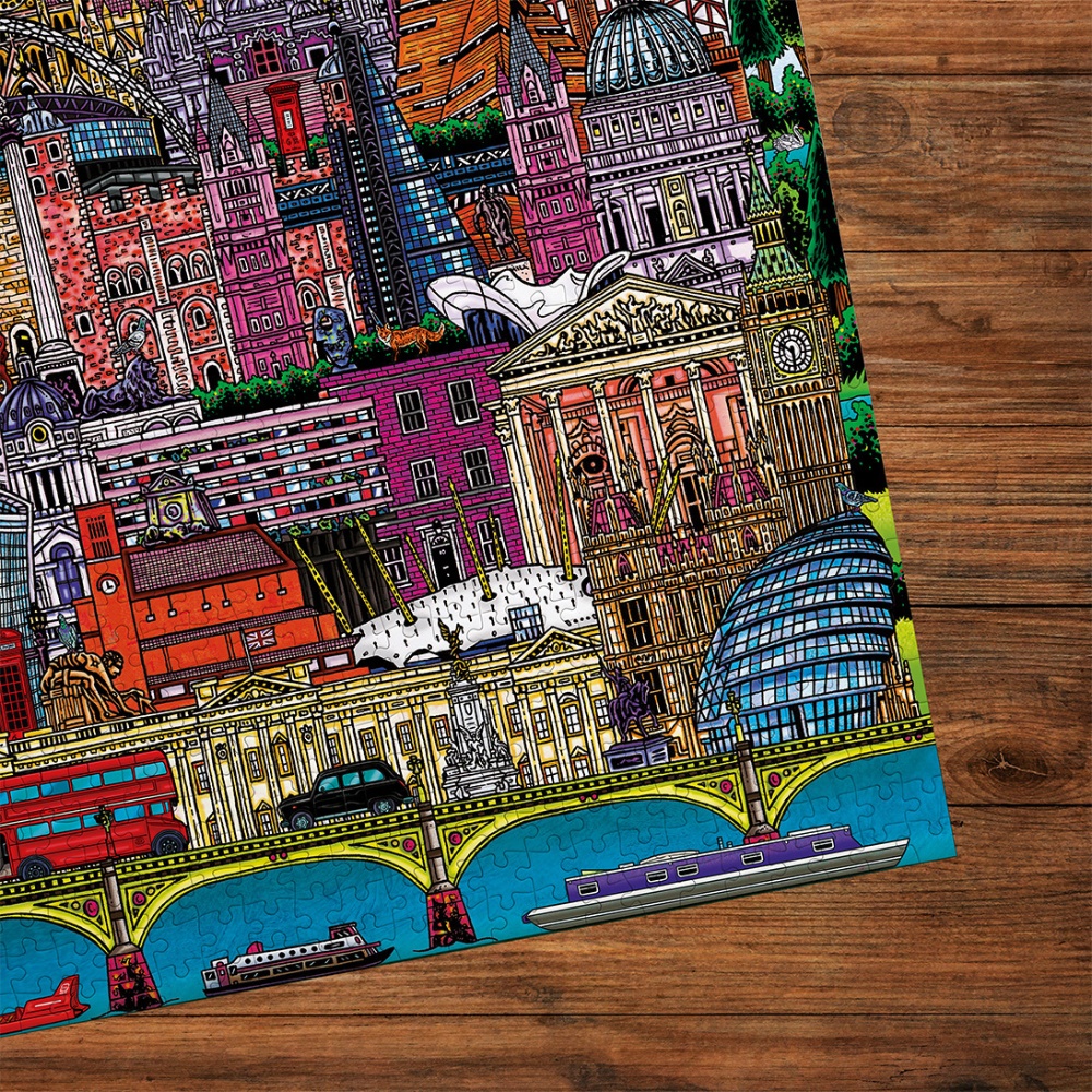 Gibsons - London Cityscape - 500 Piece Jigsaw Puzzle - Image 3