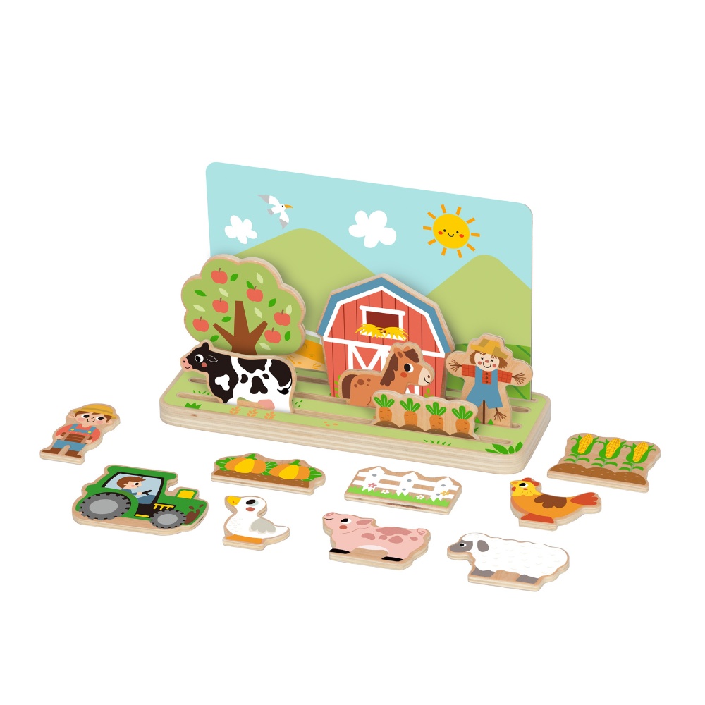 hi Pando - Pretend & Play - Wooden Space & Distance Learning Game - 22pcs - Image 3