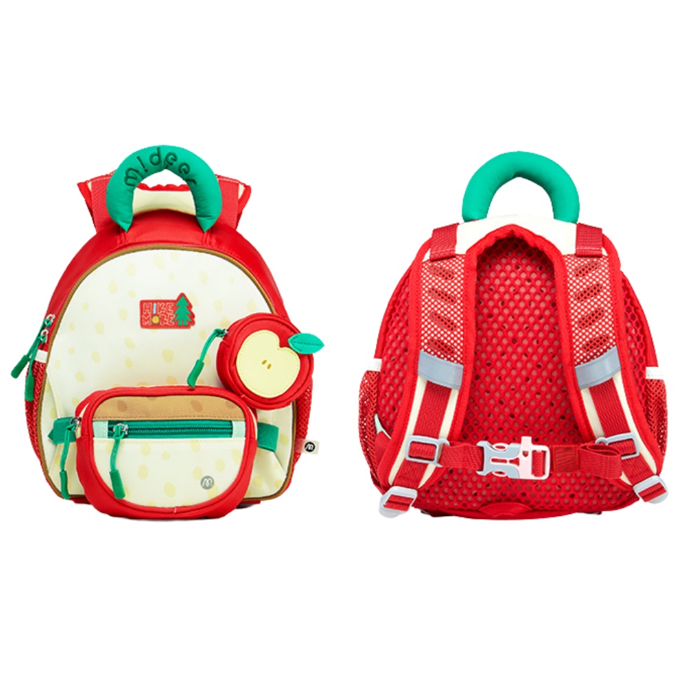 Mideer - 3-in-1 Kids Outing Backpack with Reflective Strips - Little Apple - Image 3