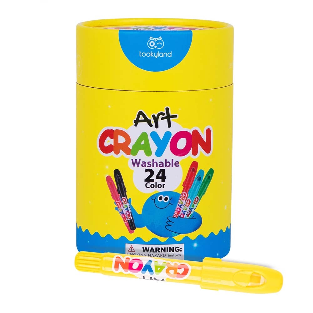 TookyToy - Twistable Washable Silky Crayons - 24 Colours - Image 4