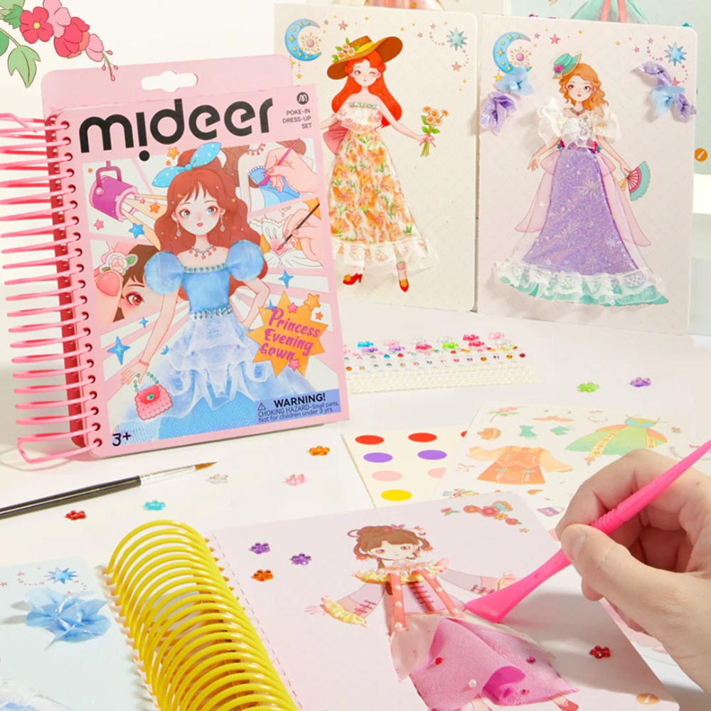 Mideer - Dress Making Arts & Crafts Book Set: Princess Evening Gown - Image 3
