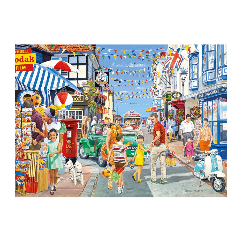 Gibsons - Heading for the Beach - 1000 Piece Jigsaw Puzzle - Image 2