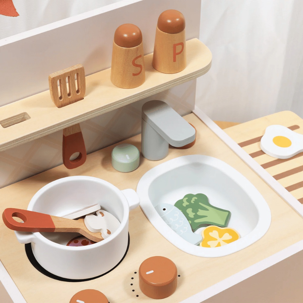 TookyToy - Pretend Play Kitchenware & Cooking Toy Playset - Image 5