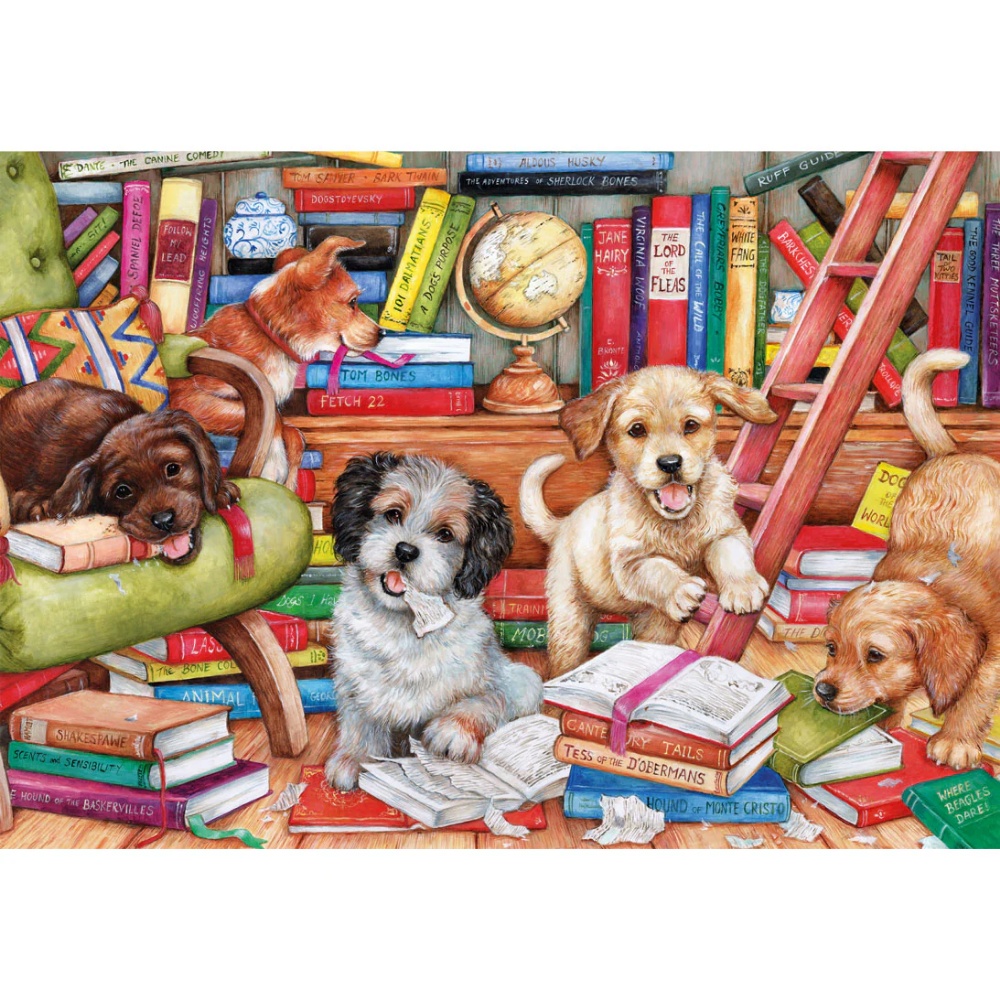 Gibsons - Shaggy Dog Story - XXL Pieces - 100 Piece Jigsaw Puzzle - Image 2