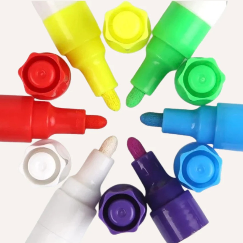 Jar Meló - Liquid Chalk Markers 6 Colours - Image 5