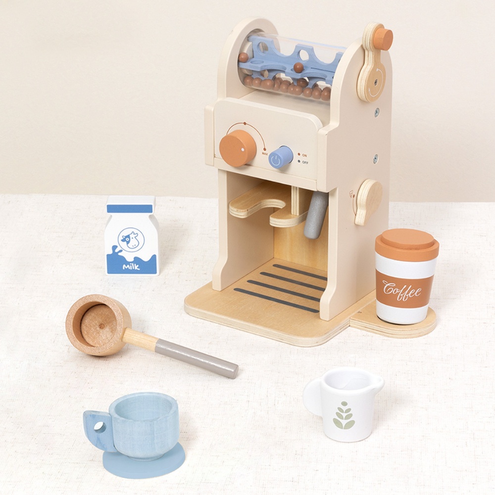 TookyToy - Pretend Play Coffee Machine Toy Set - Image 4