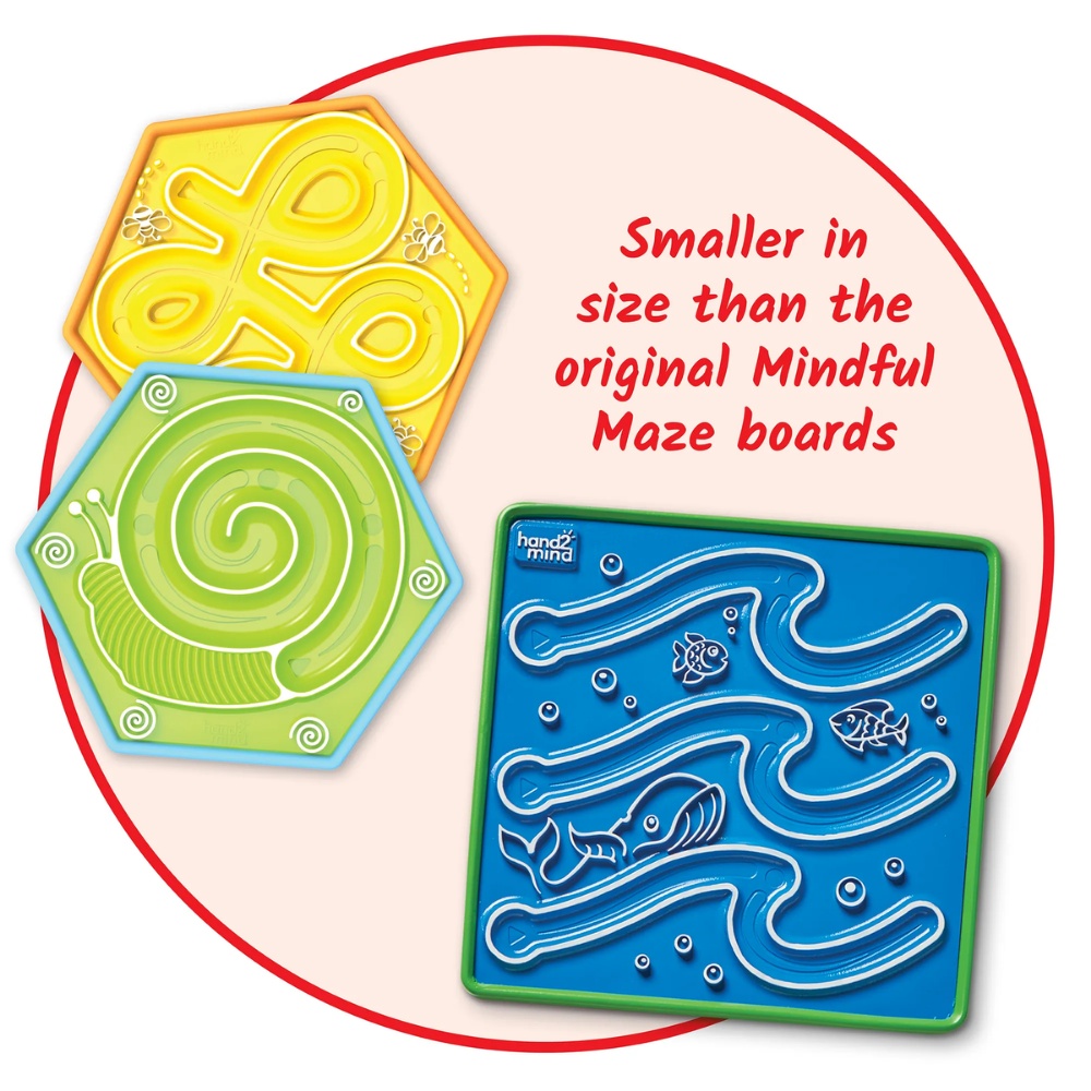 Hand2Mind - Mindful Maze Garden Pack - Breathing & Mindfulness Tool for Kids - Image 2