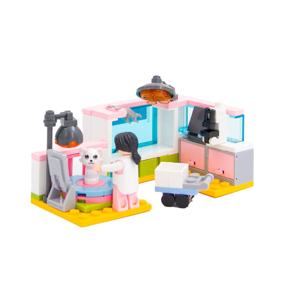 Sluban Building Set: Metropolis - Cute Pet Groomer - 103pcs - Image 2