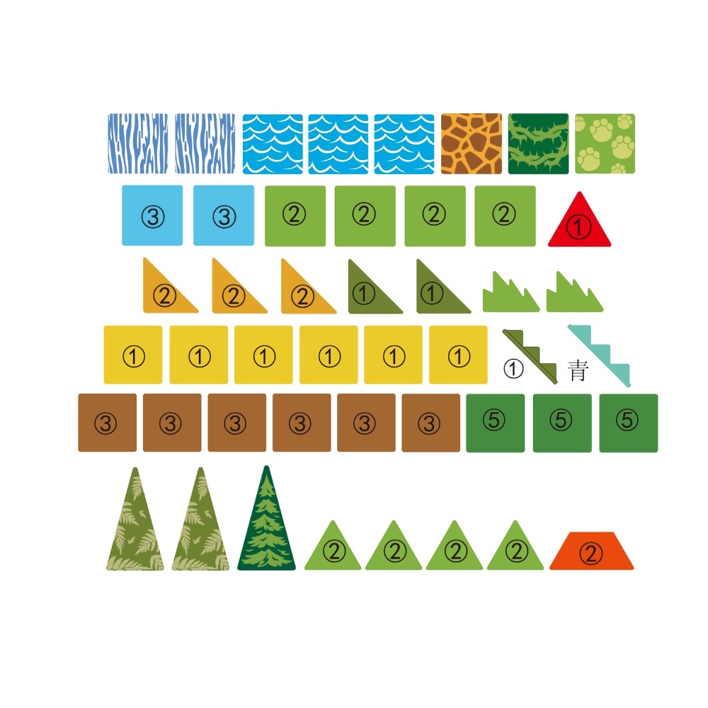 Magnetic Tiles - Dinosaur Set - 50 Pieces - Image 4