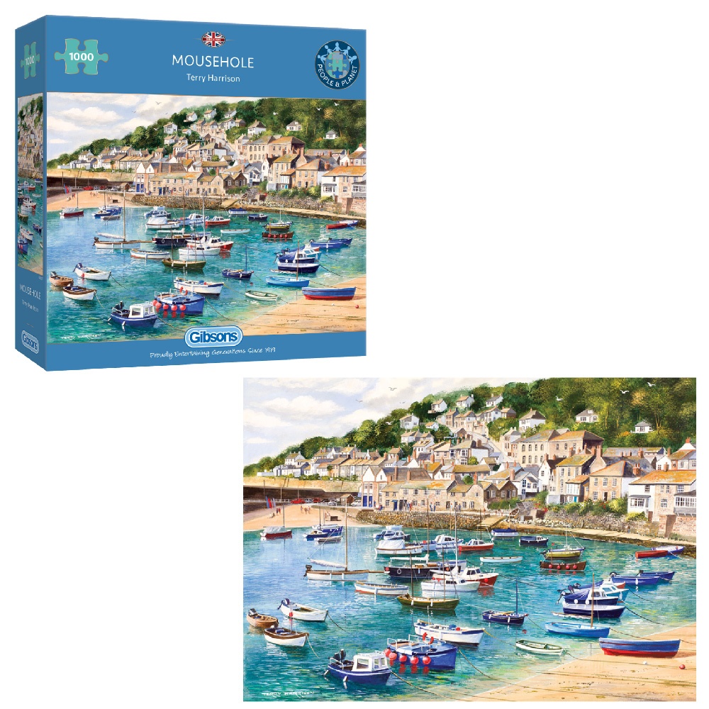 Gibsons - Mousehole - 1000 Piece Jigsaw Puzzle - Image 5