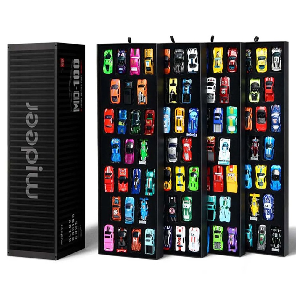 Mideer - Alloy Racing Cars - 100pcs