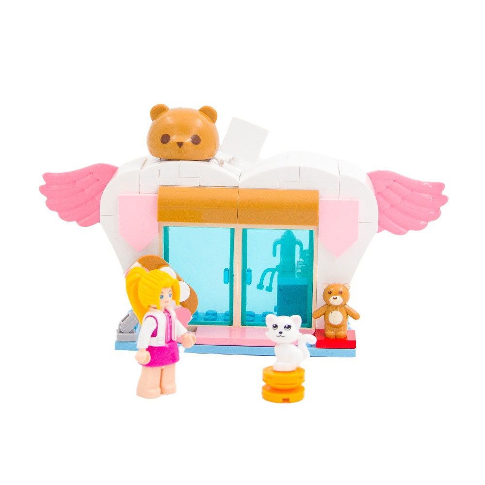 Sluban Building Set: Metropolis - Cute Pet Salon - 78pcs - Image 2
