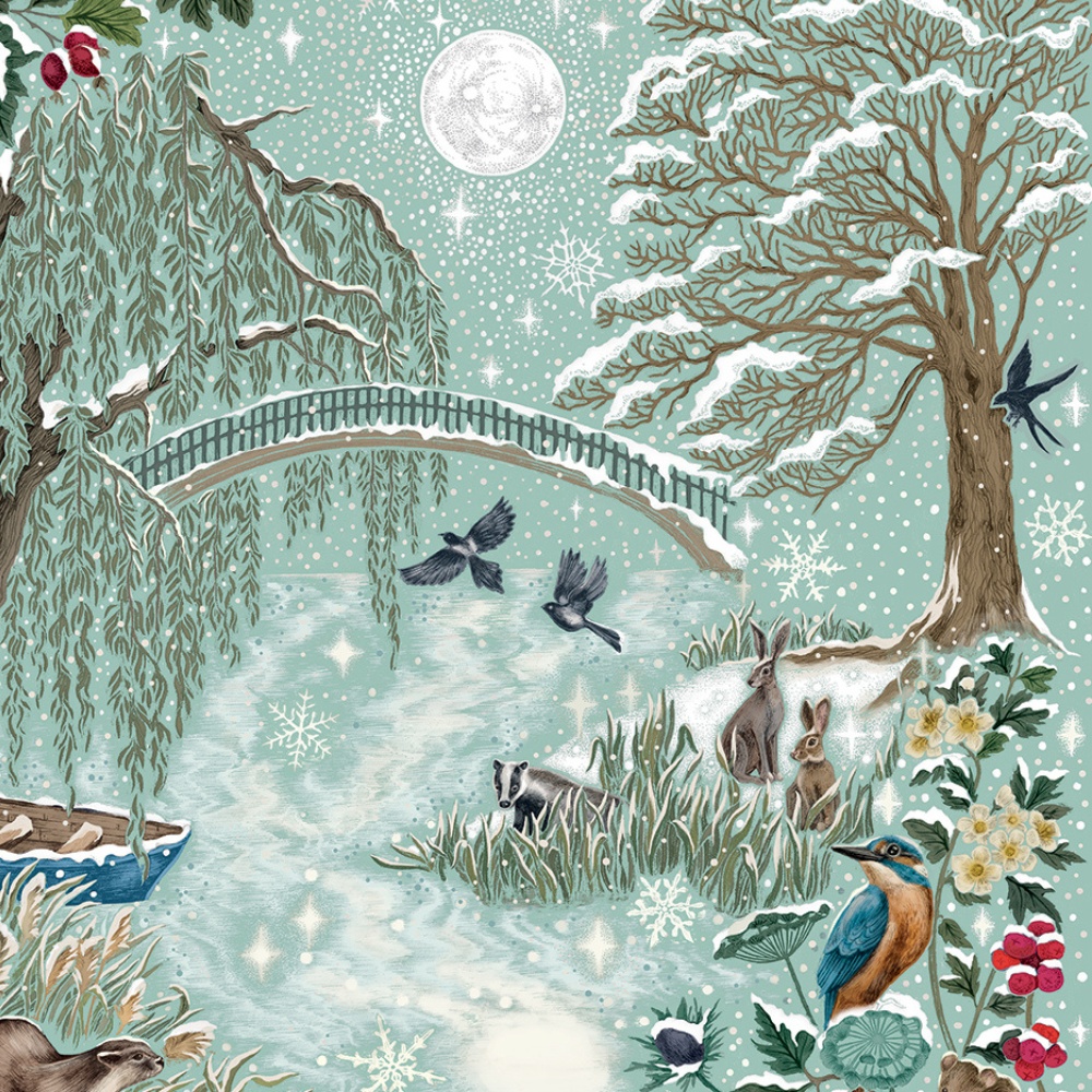 Gibsons - The Art File: Frosted River - 1000 Piece Jigsaw Puzzle - Image 4