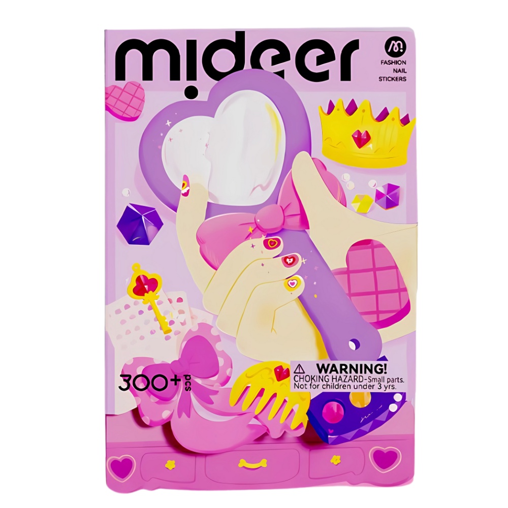 Mideer - Fashion Nail Stickers - Princess Banquet - 300pcs
