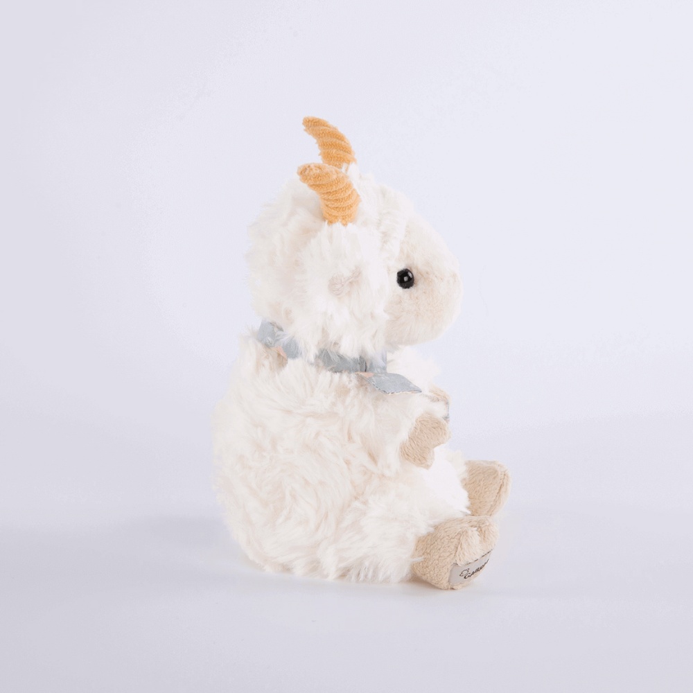 Gabriel - Plush Animal Soft Toy - Agnelle Goat - 18cm - Image 4