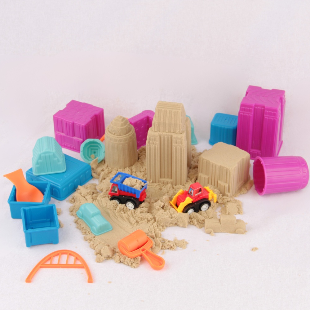 Jar Meló - Kinetic Sand Tools Set - 19-Piece City Building Kit - Image 3