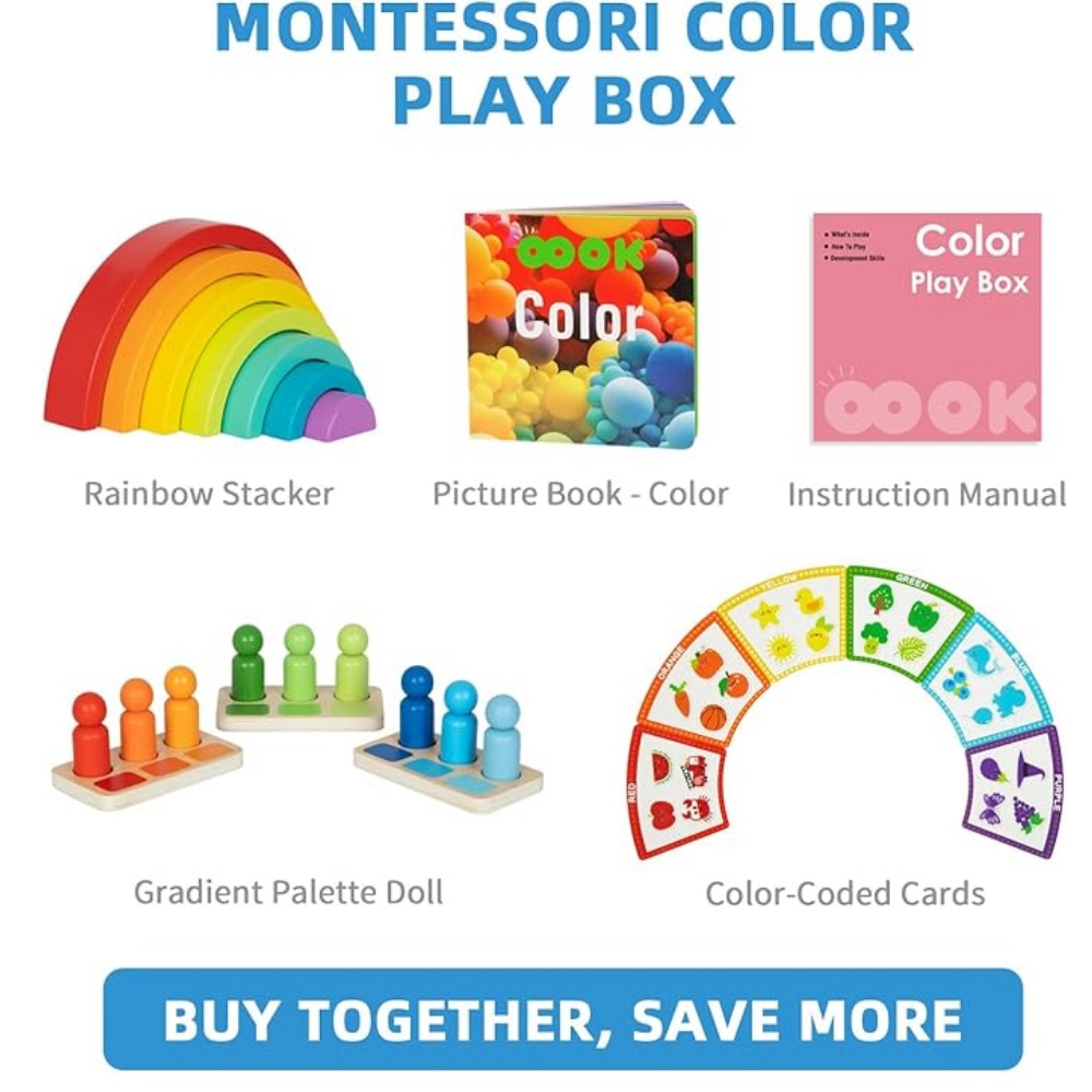 TookyToy - Montessori Activity Box The Colour Playset - 3 Years + - Image 2