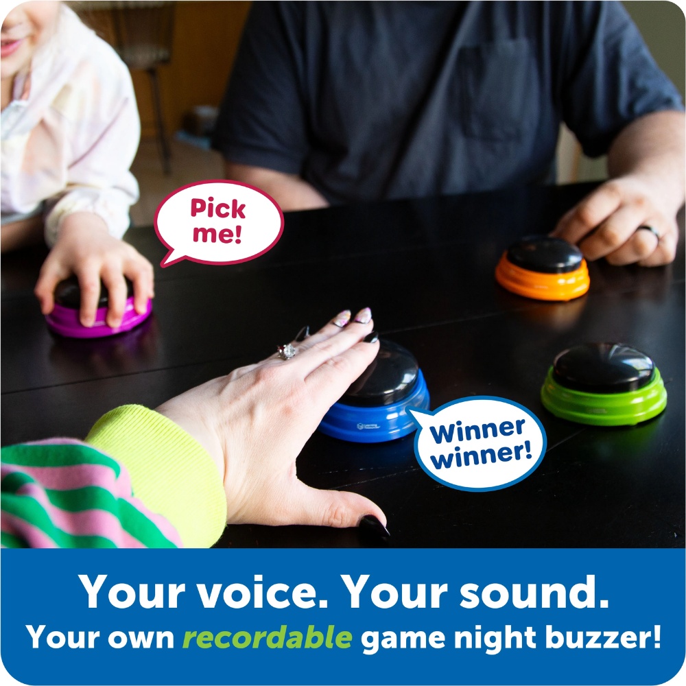 Learning Resources - Recordable Answer Buzzers (Set of 4) - Image 4
