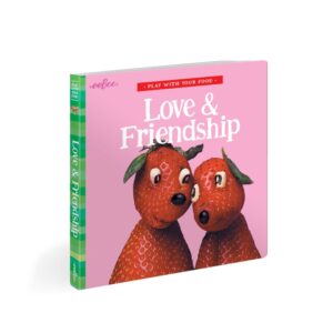 eeBoo - Play With Your Food Board Book - Love & Friendship - Early Learning Picture Book