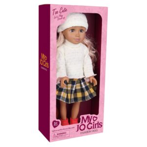 Fashion Doll - Blonde Hair, Skirt & Flats - 46cm-**