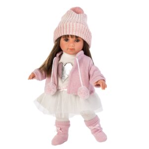 Llorens - Baby Girl Doll with Clothing & Accessories: Sara - 35cm
