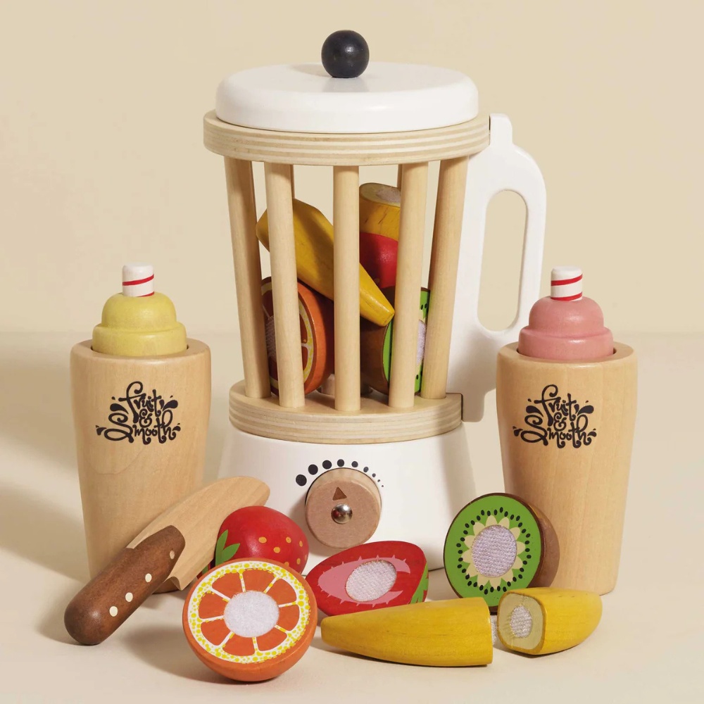 Le Toy Van - Pretend & Play - Fruit & Smoothie Blender Set - 20pcs - Image 4