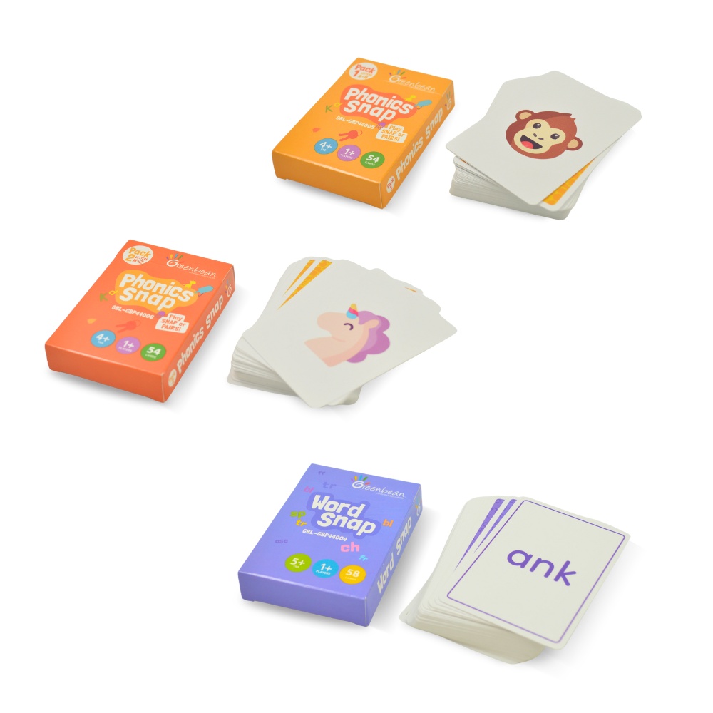 Greenbean - Literacy Snap Card Set - Image 2