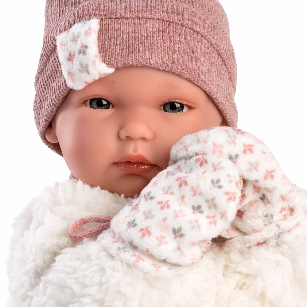 Llorens - Anatomically Correct Baby Girl Doll with Clothing & Blanket: Bimba - 35cm - Image 2
