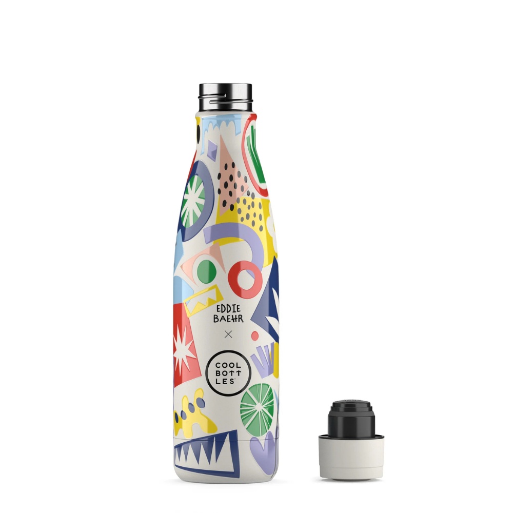 Cool Bottles - Triple-Insulated Water Bottle - Electric Garden 500ml - Image 3