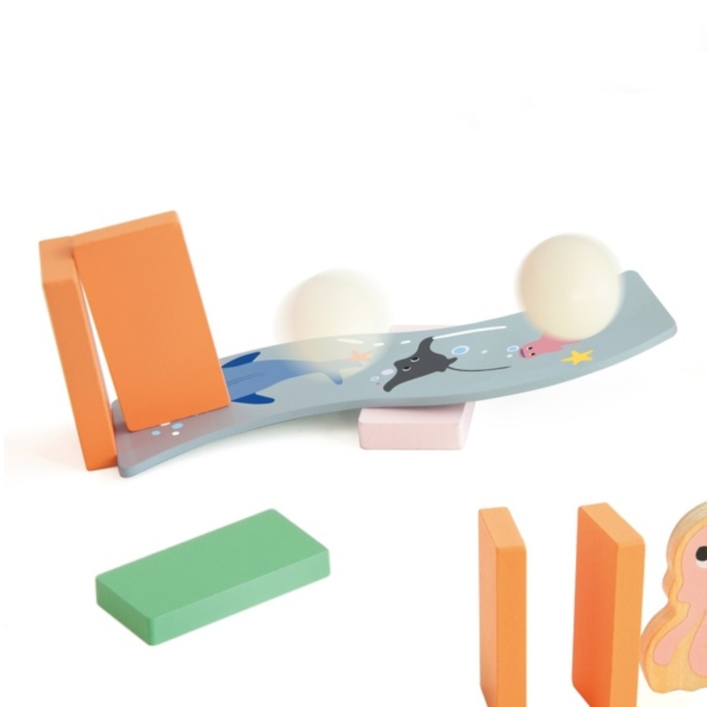 Classic World - Ocean Dominoes - Wooden Activity Set - 100 Pieces - Image 8